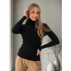 blusa cacharrel feminina tricô lã blusinha gola alta rolê
