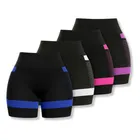 kit 4 shorts academia feminino com bolso roupa ginástica