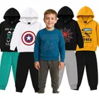 kit 3 conjuntos moletom menino infantil inverno frio 1 ao 14