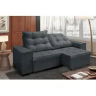 sofá retrátil reclinável verona plus 1,50 velut hellen decor