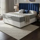 cama box + colchão de molas ensacadas ortobom plenno casal branco