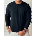 suéter masculino lã tricot manga longa xadrez blusa de frio