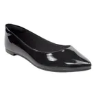 sapatilha feminina mule verniz bico fino cod: 120