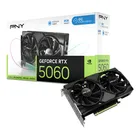 placa de vídeo pny geforce rtx 5060 com ventilador duplo com overclock