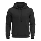 moletom liso algodão unissex blusa de frio canguru flanelado