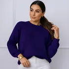 suéter blusa manga longa max cropped frio pullover lã trico
