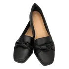 sapatilha mocassim feminino sapato bico quadrado conforto