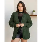 max cardigan tricô detalhado casaco blusa de frio la inverno