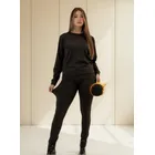 conjunto termico flanelado com blusa e calça inverno frio