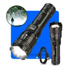 lanterna militar tatica led cree mais forte do mundo potente 1km zoom telescópico alto brilho resistente agua sitio fazenda uniled