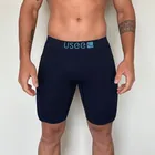 bermuda térmica cueca bolso compressão corrida assadura usee