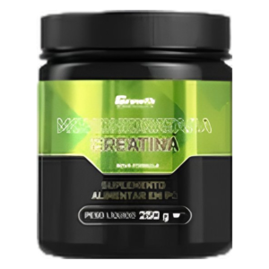 creatina monohidratada 250g growth supplements sem sabor em pó