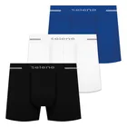 kit 3 cuecas boxer selene masculina poliamida box original