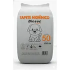 tapete higiênico 50 unidades (60x55) descartável manta fralda absorvente gel para cachorro pet cão