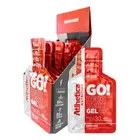 Ponto Com e Você carboidrato gel atlhetica ciclismo go recovery gel (10x30g) sabor morango