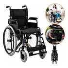 Ponto Com e Você cadeira de rodas dobrável modelo d400 até 120 kg dellamed