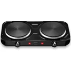 fogão cooktop elétrico elgin 2 bocas preto
