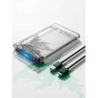Ponto Com e Você case hd externo usb 3.0 transparente para hd/ssd sata 2,5" pholex gaveta adaptador portátil notebook e pc