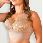Ponto Com e Você sutiã reforçado plus size com bojo sustentação lateral larga