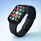 smartwatch s10 série 10 relógio digital masculino feminino resistente a agua caixa preta com 2 pulseiras smartwatch completo compatível android e ios monitor atividades 3 tech preto liso