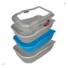 caixa areia furbox alta banheiro gato grande peneira bandeja